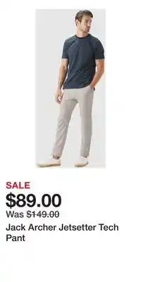 Nordstrom Jack Archer Jetsetter Tech Pant offer