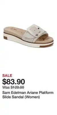 Nordstrom Sam Edelman Ariane Platform Slide Sandal (Women) offer