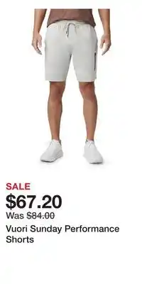 Nordstrom Vuori Sunday Performance Shorts offer