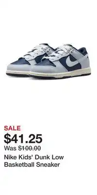 Nordstrom Nike Kids' Dunk Low Basketball Sneaker offer