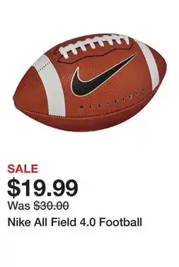 Dick's Sporting Goods Nike All Field 4.0 Football offer