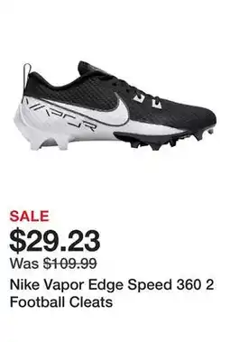 Dick's Sporting Goods Nike Vapor Edge Speed 360 2 Football Cleats offer