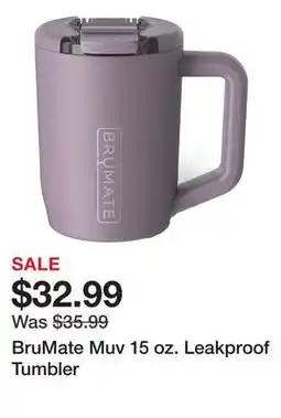 Dick's Sporting Goods BruMate Muv 15 oz. Leakproof Tumbler offer