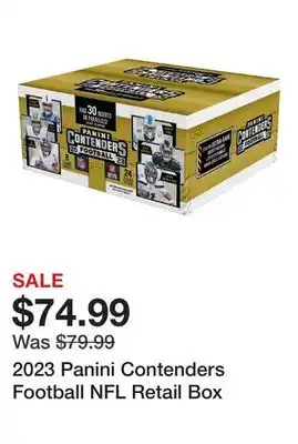 Dick's Sporting Goods 2023 Panini Contenders Football NFL Retail Box offer