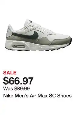 Dick's Sporting Goods Nike Men's Air Max SC Shoes offer