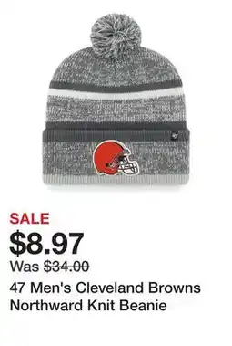 Dick's Sporting Goods 47 Men's Cleveland Browns Northward Knit Beanie offer