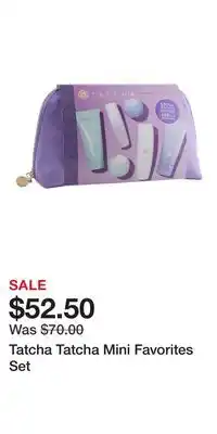 Kohl's Tatcha Tatcha Mini Favorites Set offer