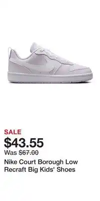 Kohl's Nike Court Borough Low Recraft Big Kids' Shoes offer