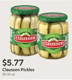 Fareway Claussen pickles offer