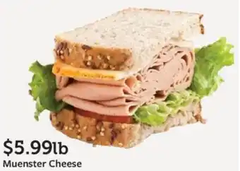Fareway Muenster cheese offer