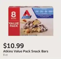 Fareway Atkins value pack snack bars offer