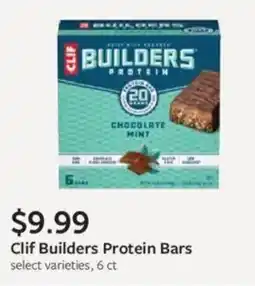 Fareway Clif builders protein bars offer
