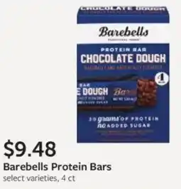 Fareway Barebells protein bars offer