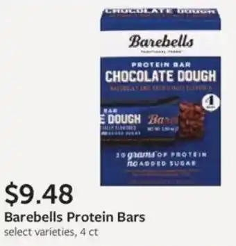 Fareway Barebells protein bars offer