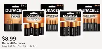Fareway Duracell batteries offer