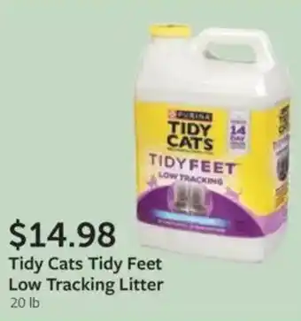 Fareway Tidy cats tidy feet low tracking litter offer