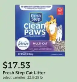 Fareway Fresh step cat litter offer
