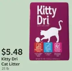 Fareway Kitty dri cat litter offer