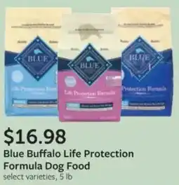 Fareway Blue buffalo life protection formula dog food offer