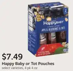 Fareway Happy baby or tot pouches offer