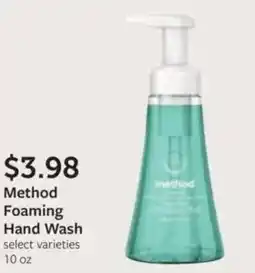 Fareway Method foaming hand wash offer