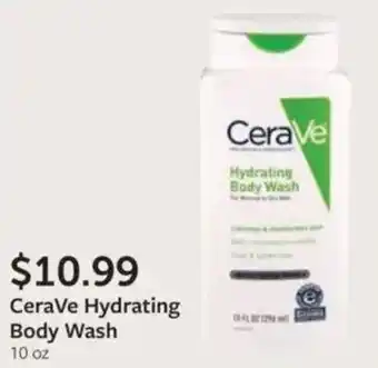 Fareway Cerave hydrating body wash offer