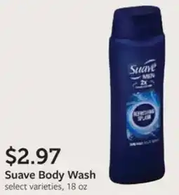 Fareway Suave body wash offer