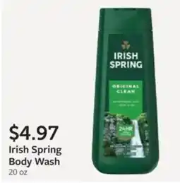 Fareway Irish spring body wash offer