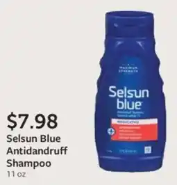 Fareway Selsun blue antidandruff shampoo offer