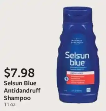Fareway Selsun blue antidandruff shampoo offer