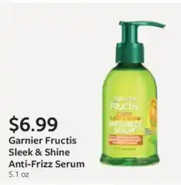 Fareway Garnier fructis sleek & shine anti-frizz serum offer