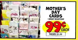 Ollie's MOTHER'S DAY CARDS offer