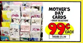 Ollie's MOTHER'S DAY CARDS offer