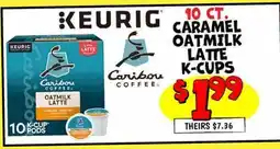 Ollie's KEURIG CARAMEL OATMILK LATTE K-CUPS offer
