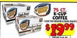 Ollie's COFFEE HOUSE K-CUP COFFEE offer
