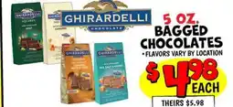 Ollie's BAGGED CHOCOLATES offer