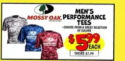 Ollie's MEN'S PERFORMANCE TEES offer