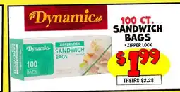 Ollie's SANDWICH BAGS offer