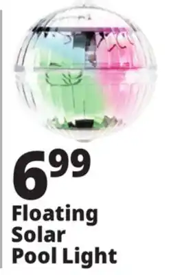 Ocean State Job Lot Floating Solar Pool Light offer