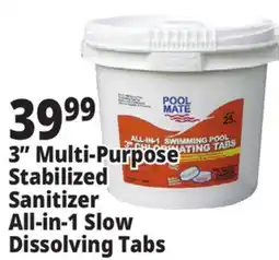 Ocean State Job Lot 3 Multi-Purpose Stabilized Sanitizer All-in-1 Slow Dissolving Tabs offer