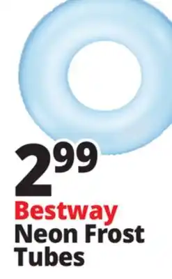 Ocean State Job Lot Bestway Neon Frost Tubes offer