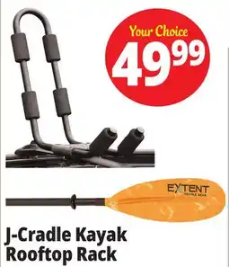 Ocean State Job Lot J-Cradle Kayak Rooftop Rack offer