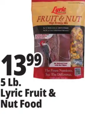 Ocean State Job Lot 5 Lb. Lyric Fruit & Nut food offer