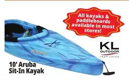 Ocean State Job Lot 10' Aruba Sit-In Kayak offer