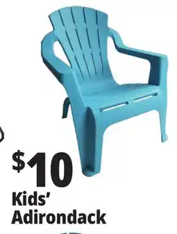 Ocean State Job Lot Kids Adirondack Chair offer