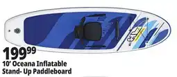 Ocean State Job Lot 10' Oceana Inflatable Stand- Up Paddleboard offer
