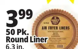 Ocean State Job Lot 50 Pk. Round Liner offer