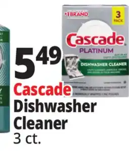 Ocean State Job Lot Dishwasher Cleaner offer