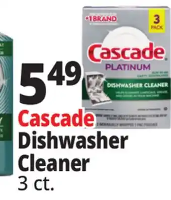 Ocean State Job Lot Dishwasher Cleaner offer