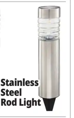 Ocean State Job Lot Stainless Steel Rod Light offer